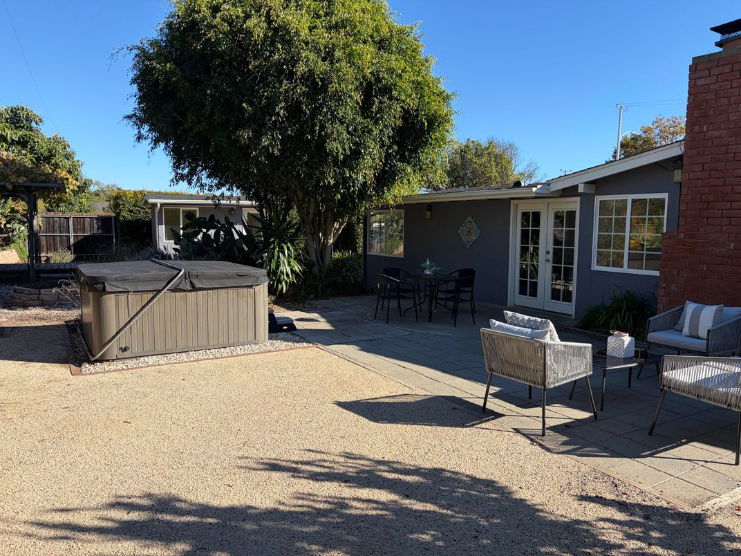 Backyard, Exterior, Hot Tub