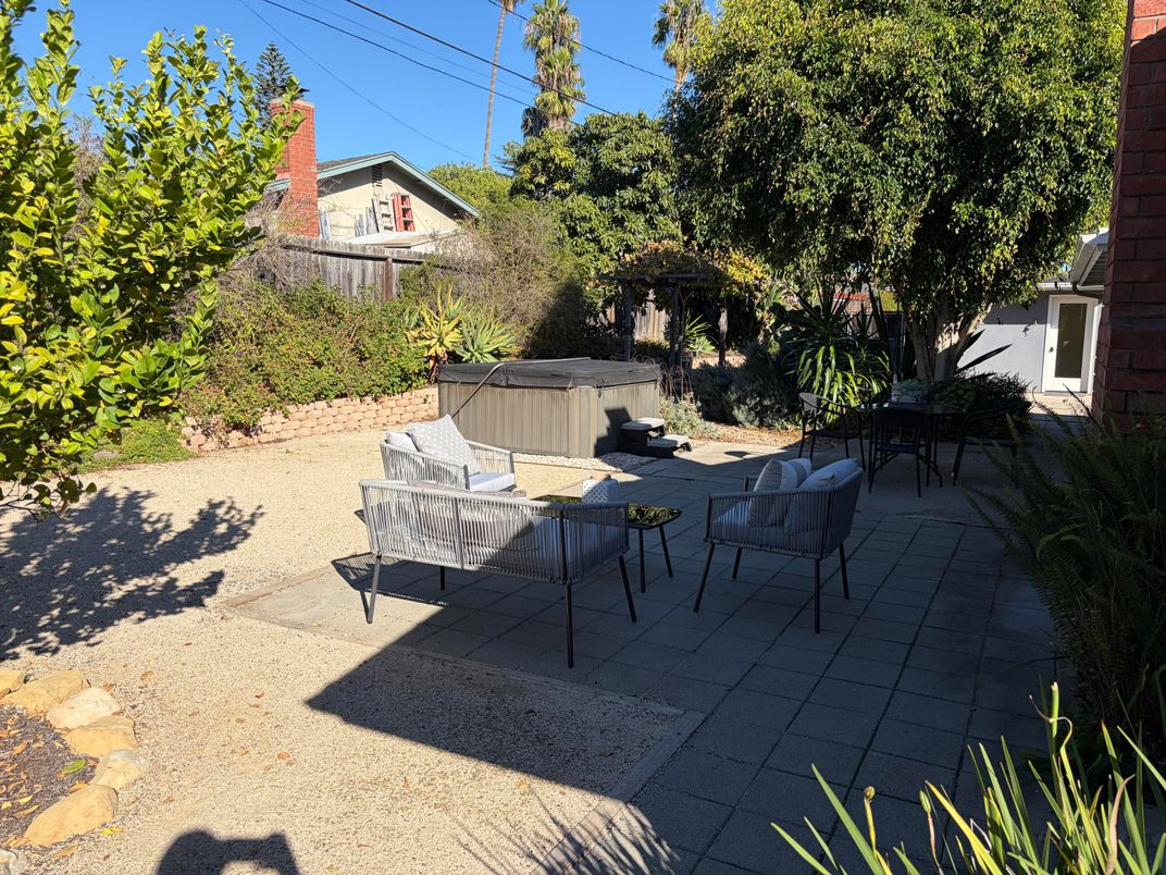 Backyard, Exterior, Hot Tub