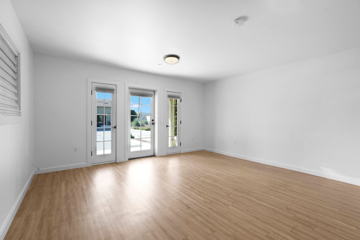Empty room, Interior, Wood Texture Flooring