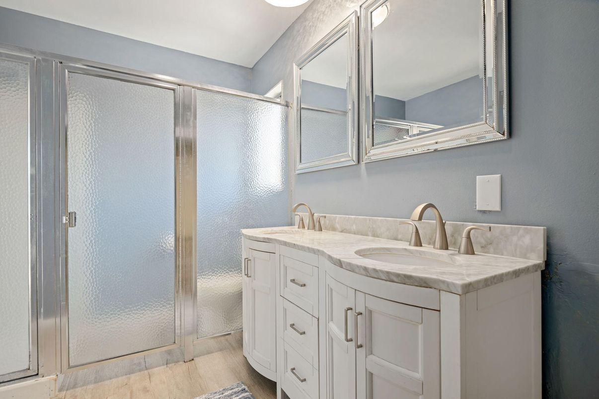 Bathroom, Glass Shower, Interior