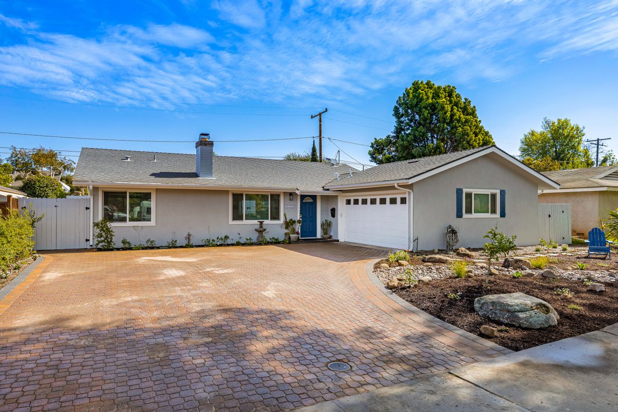 Attached, Backyard, Exterior, Facade, Ranch