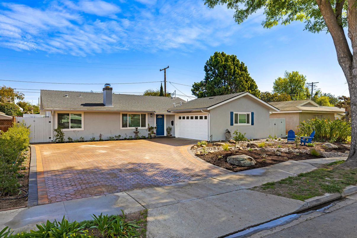 Attached, Backyard, Exterior, Facade, Ranch