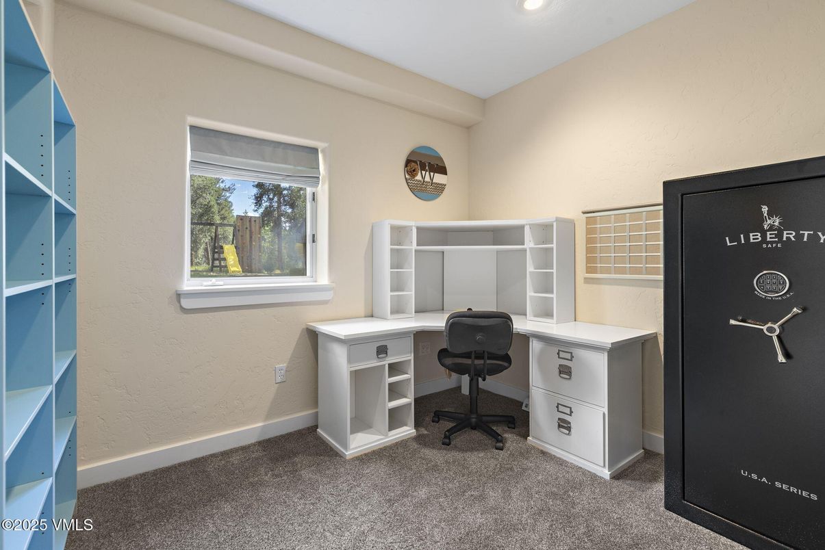 Home Office, Interior, Recessed Lighting