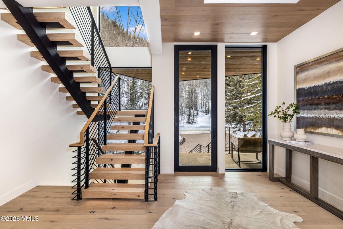 Interior, Recessed Lighting, Wooden Ceilings, Wood Texture Flooring