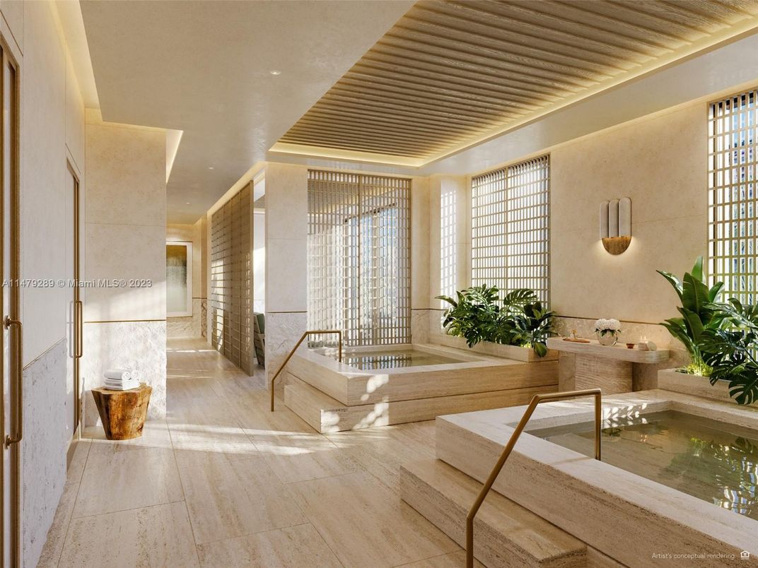 Interior, Pool, Recessed Lighting