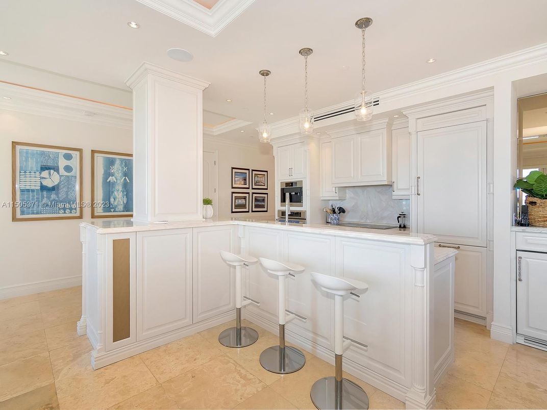 Interior, Kitchen, Pendant Lights, Recessed Lighting