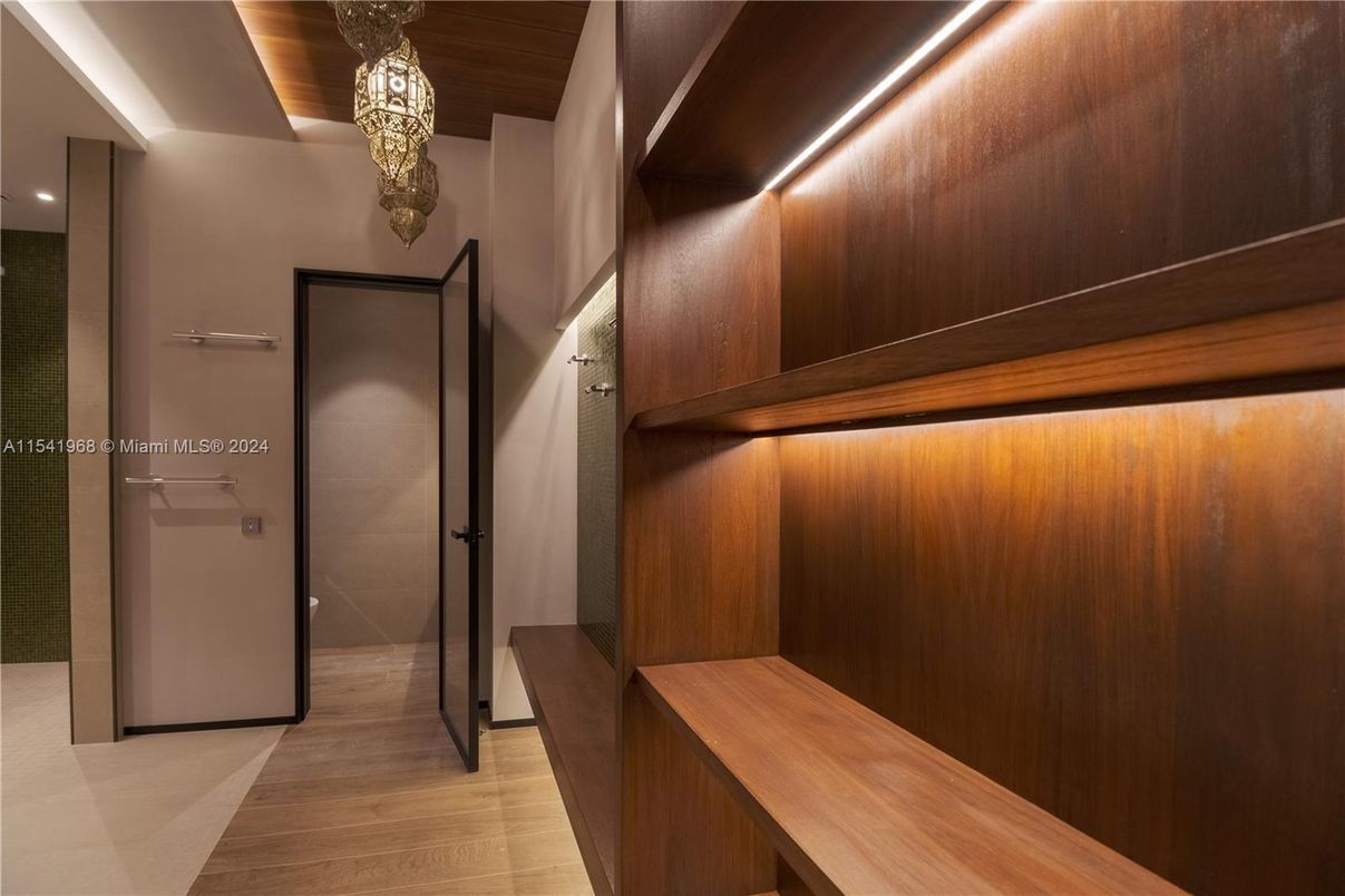 Chandelier, Interior, Recessed Lighting, Wood Texture Flooring