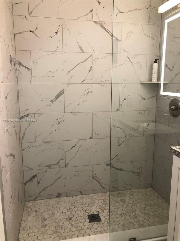 Bathroom, Interior, Marble Walls