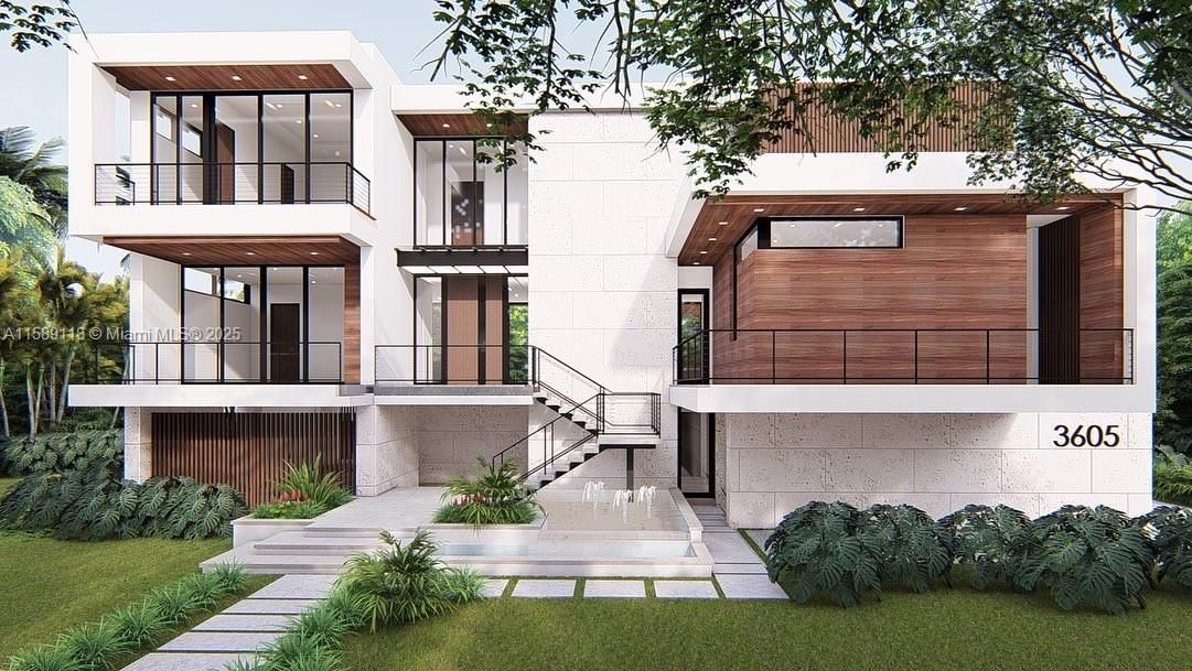 Exterior, Facade, Modern