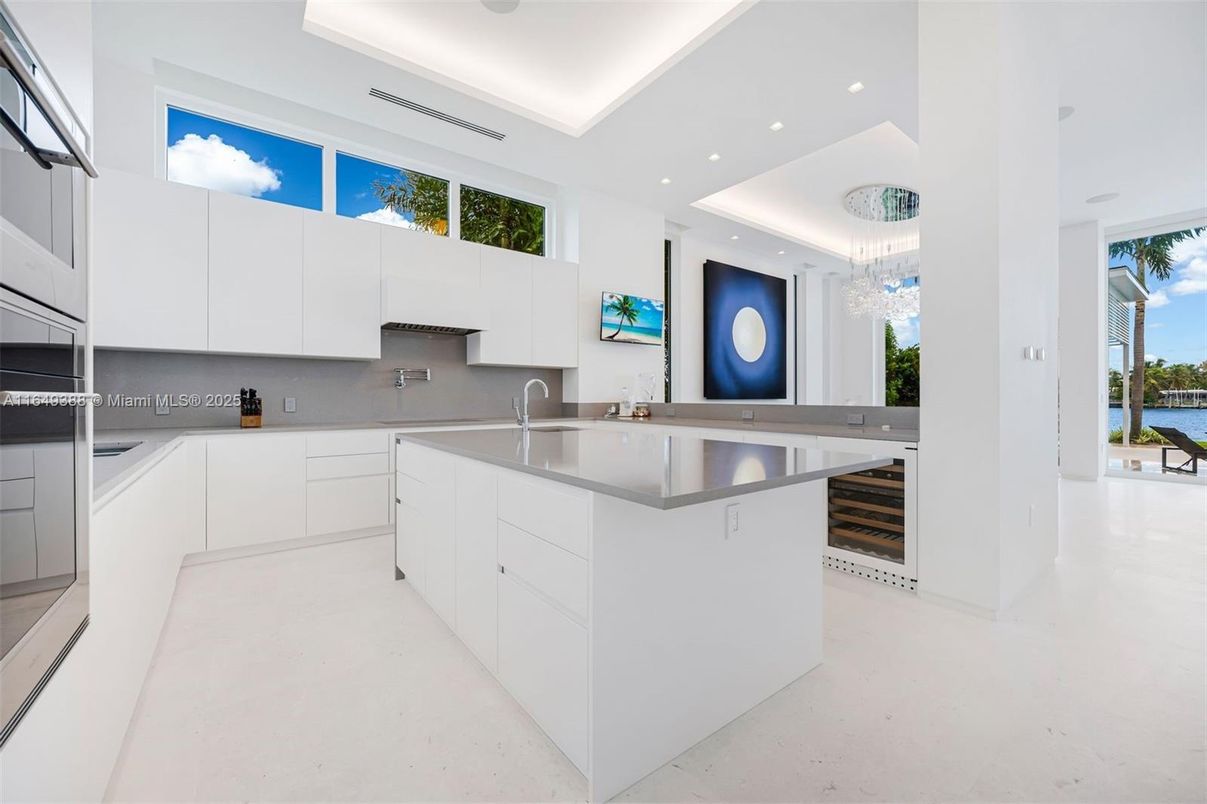 Chandelier, Interior, Kitchen, Recessed Lighting