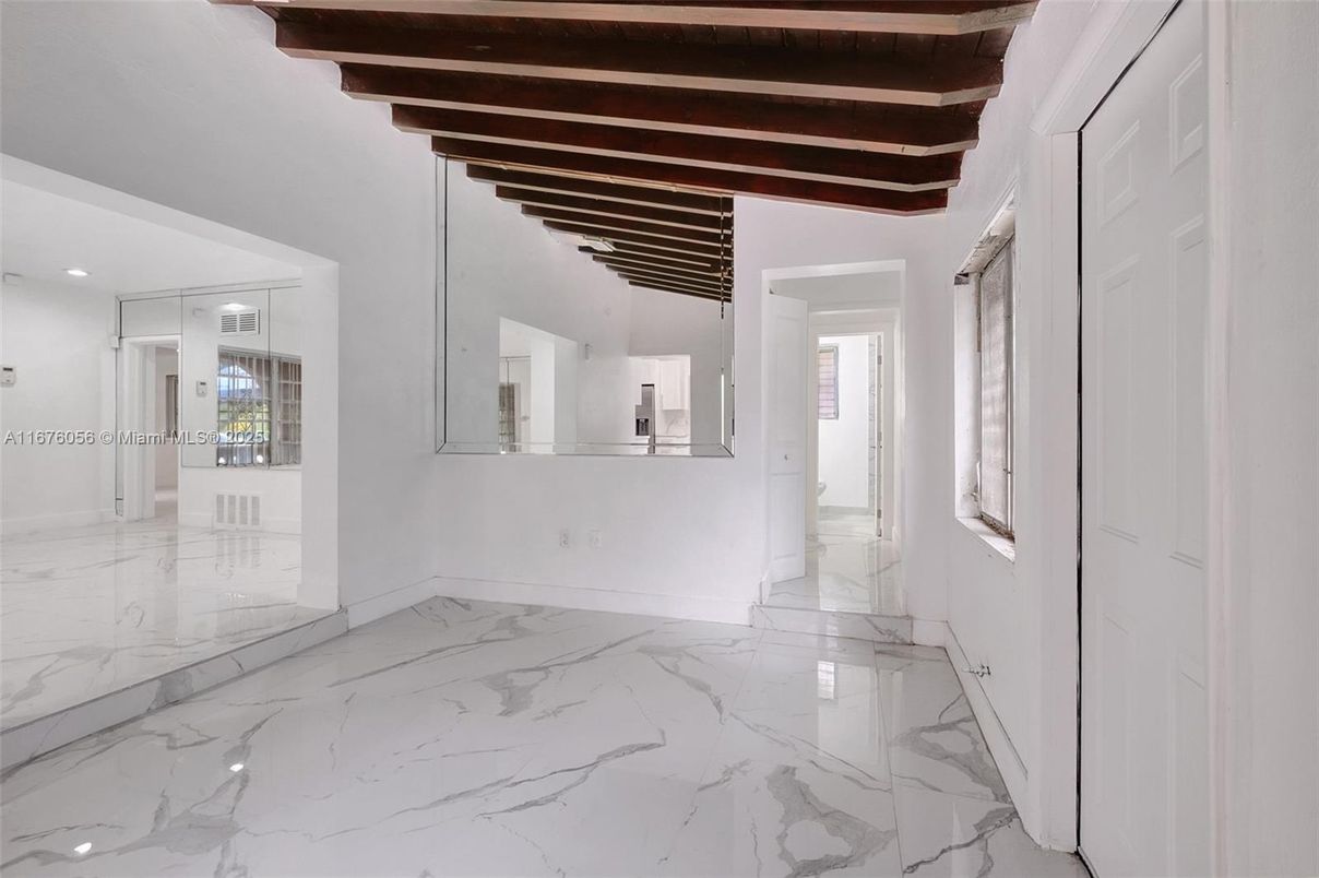 Interior, Marble, Wooden Beams