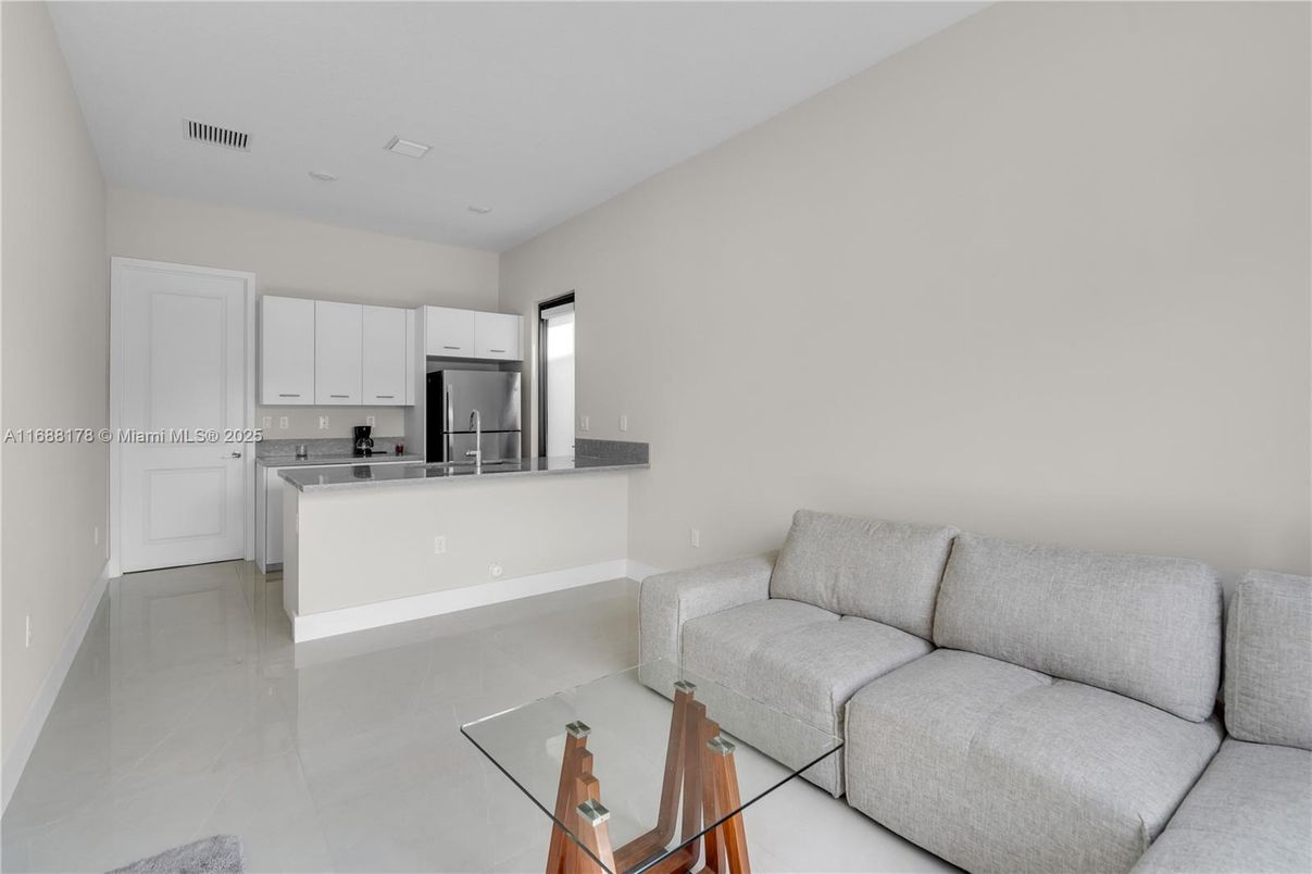 Interior, Kitchen, Living room, Recessed Lighting