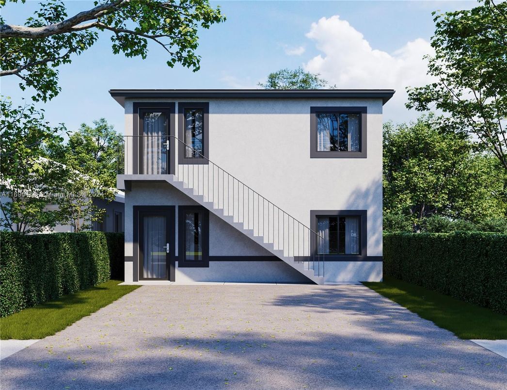 Exterior, Facade, Modern