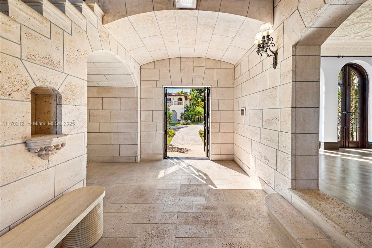 Interior, Stone Walls