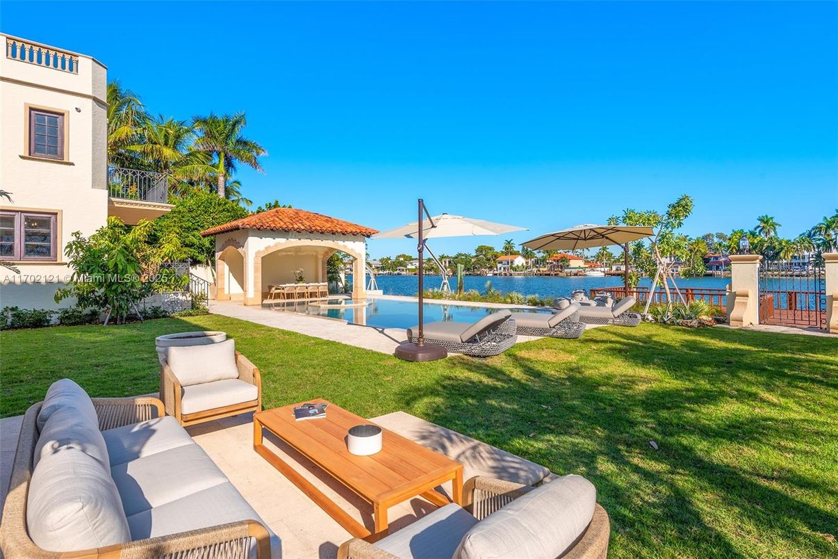 Backyard, Exterior, Pool, Water