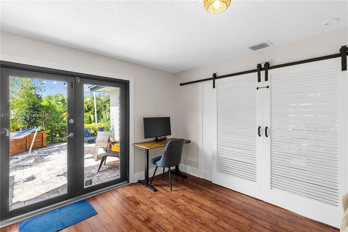 Home Office, Interior, Wood Texture Flooring