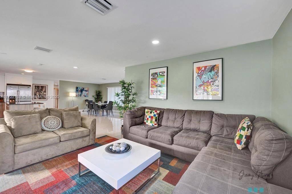 Dining room, Interior, Living room, Recessed Lighting