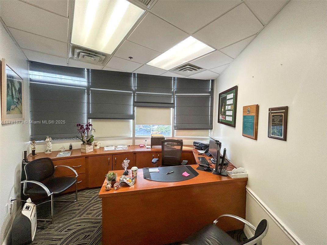 Home Office, Interior, Recessed Lighting