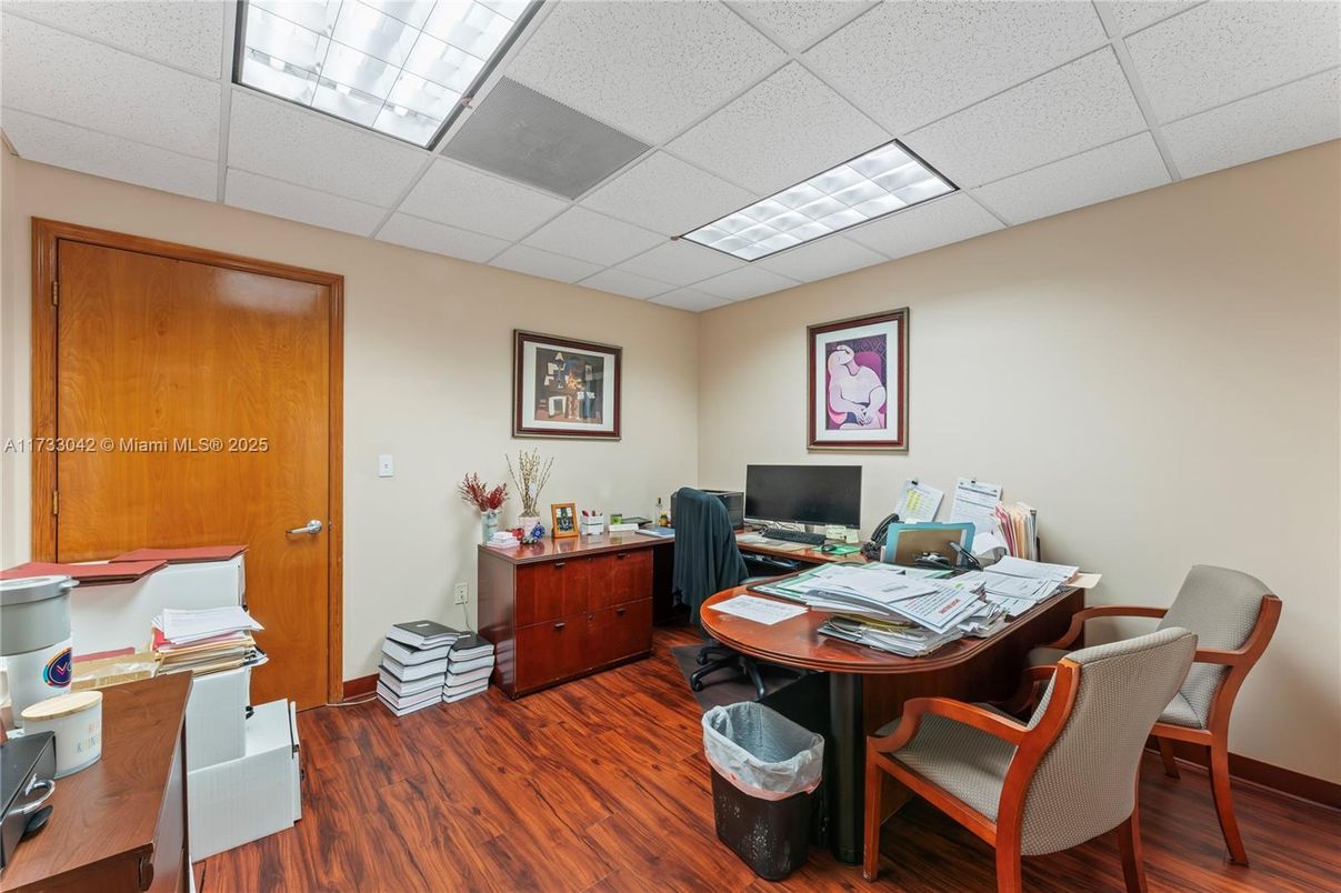 Home Office, Interior, Wood Texture Flooring