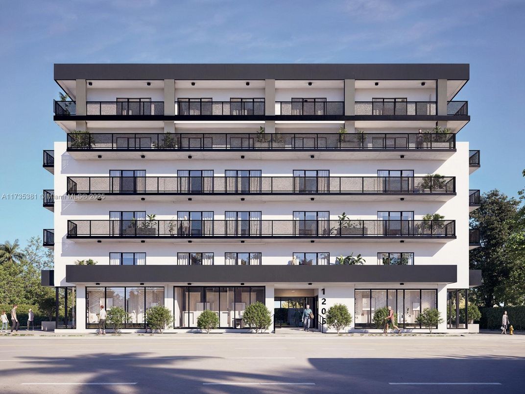 Exterior, Facade, Condo Building