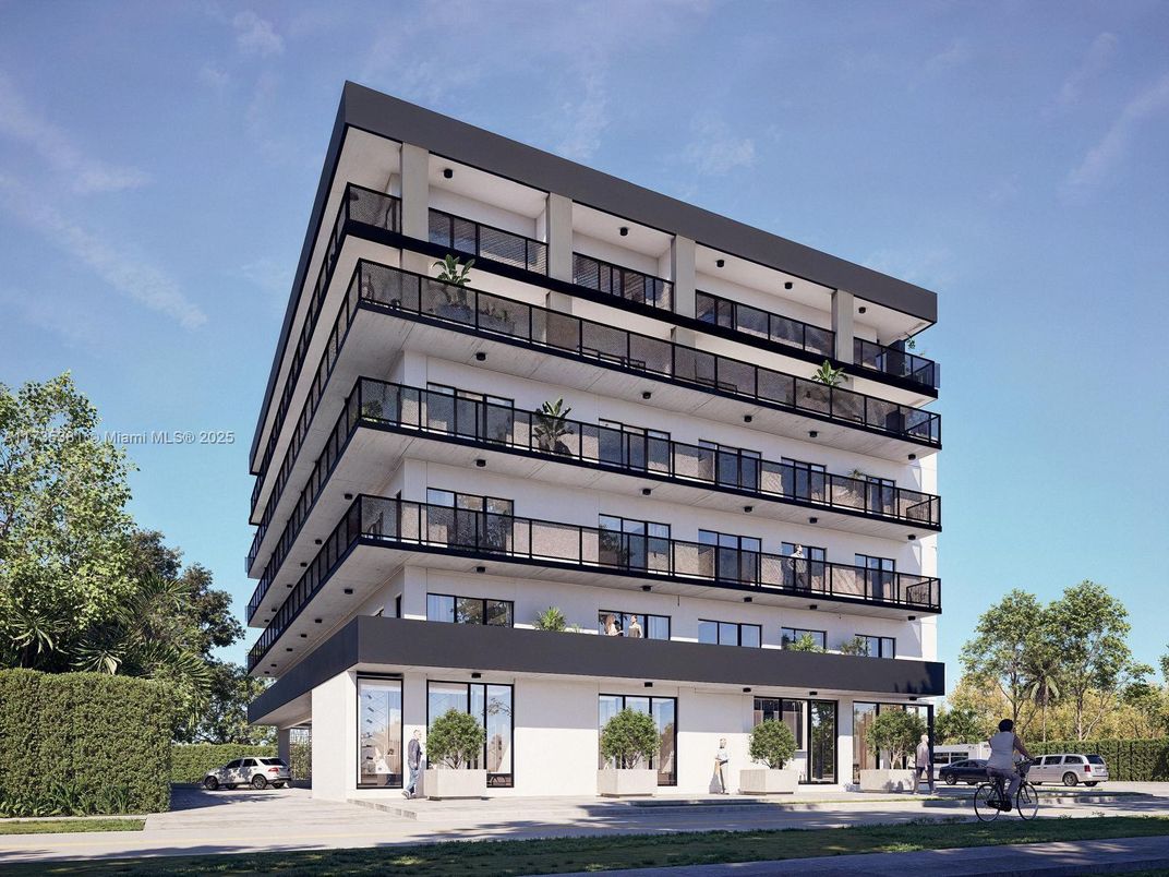 Exterior, Facade, Condo Building