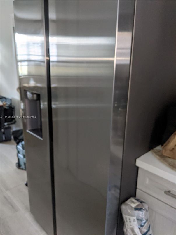 Interior, Stainless Steel Appliances, Wood Texture Flooring