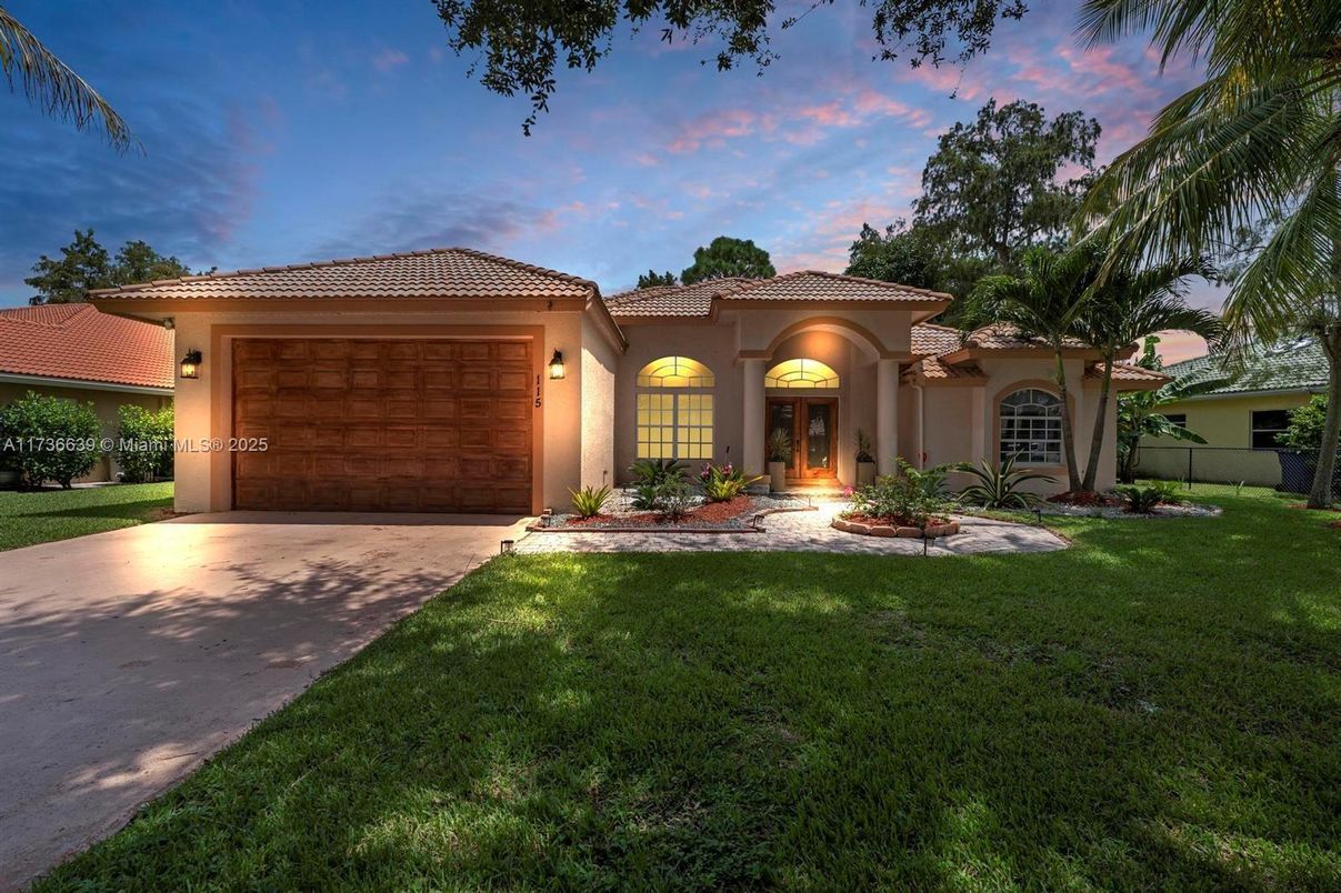 Attached, Backyard, Exterior, Facade, Mediterranean