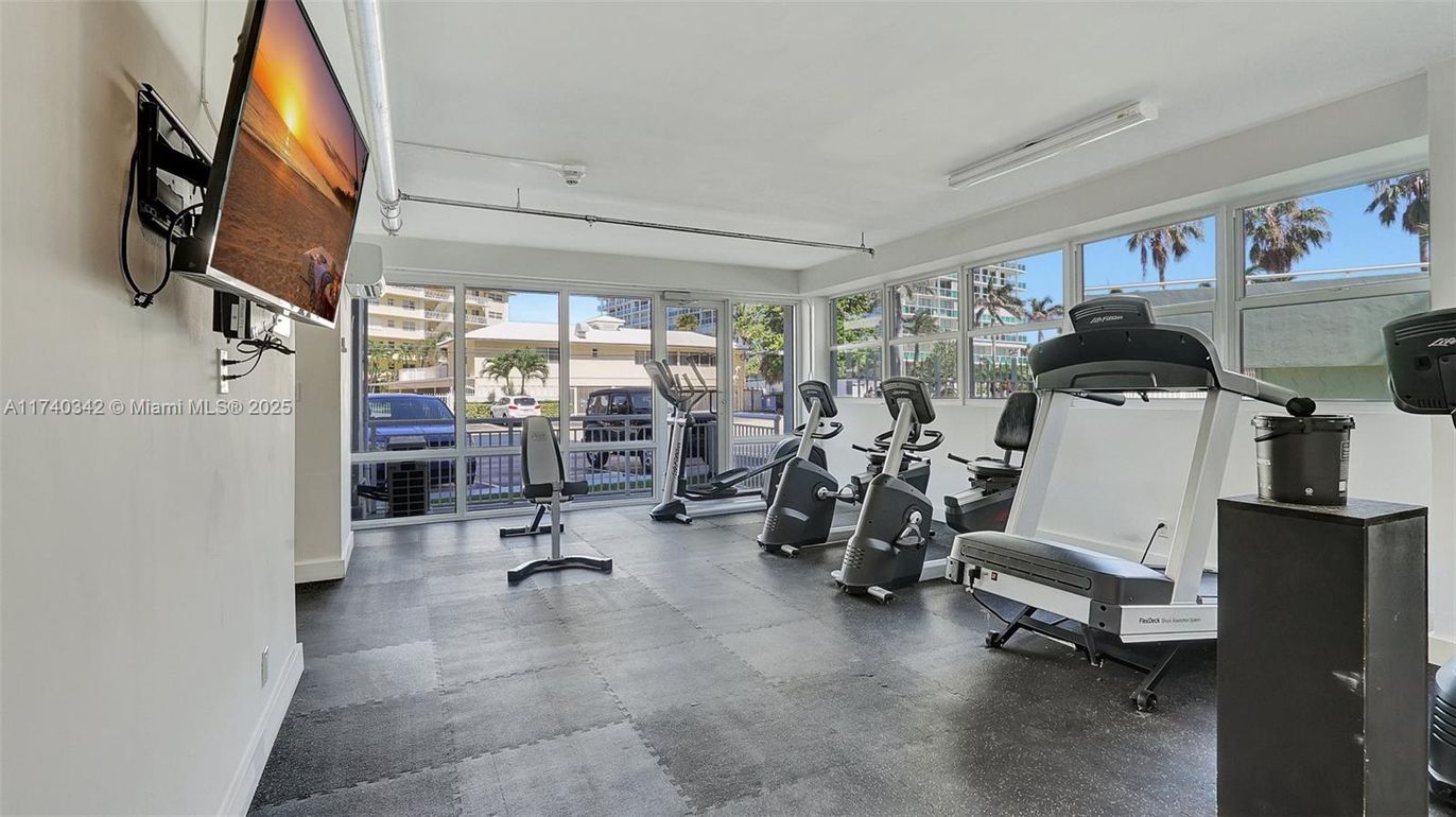 Fitness Equipment, Gym, Interior