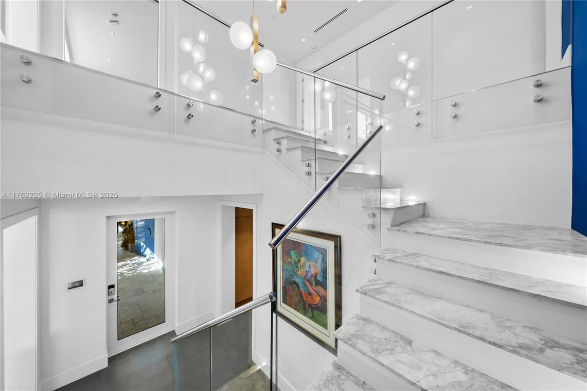 Interior, Marble, Pendant Lights