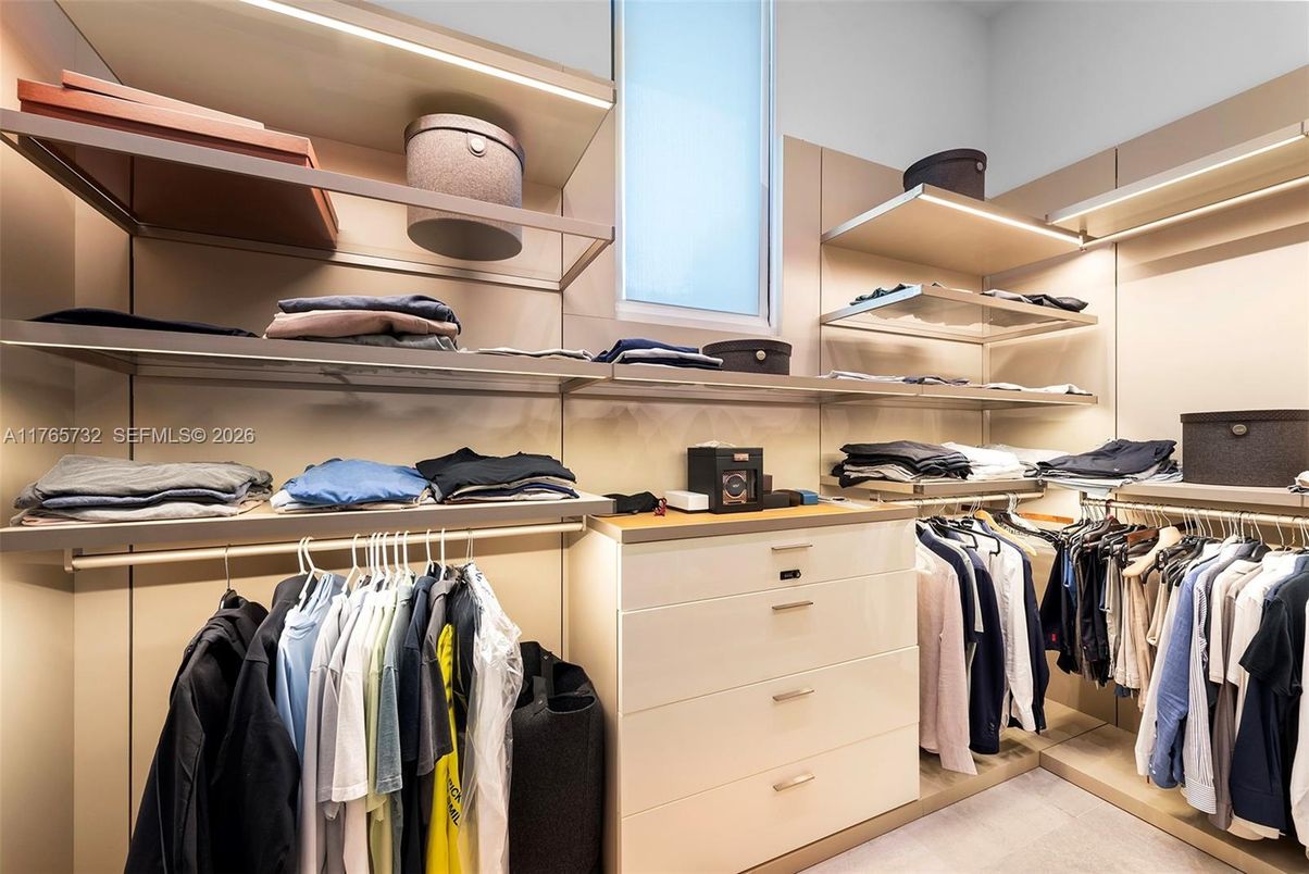 Interior, Walk-in Closets