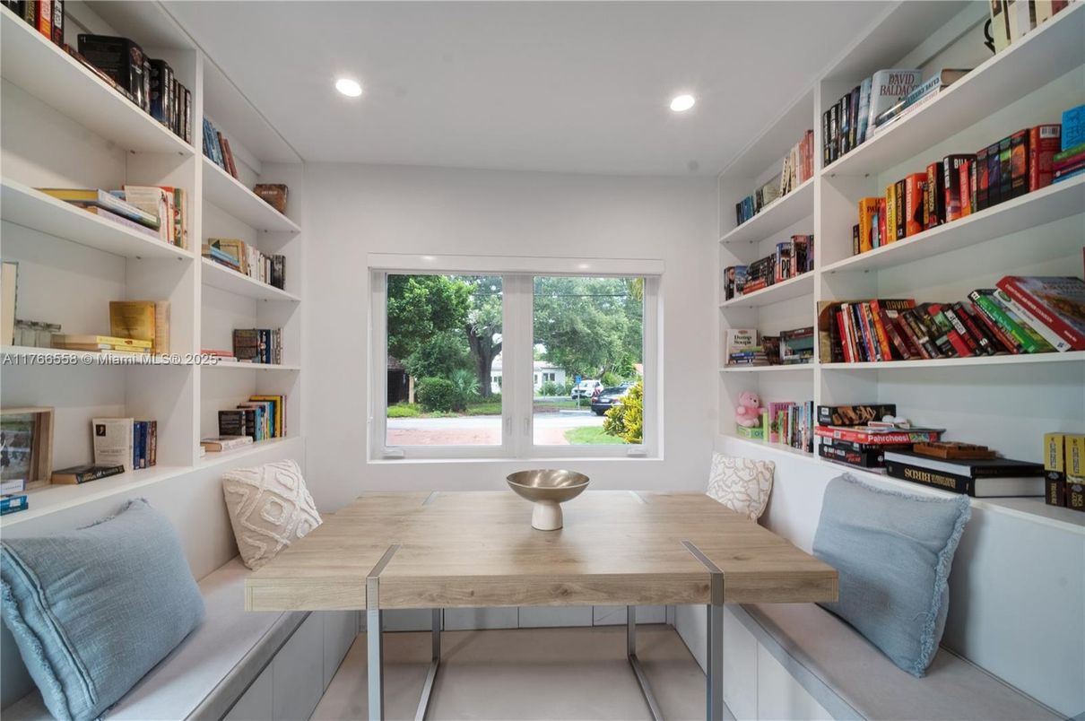 Home Office, Interior, Recessed Lighting