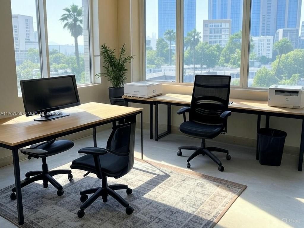Home Office, Interior