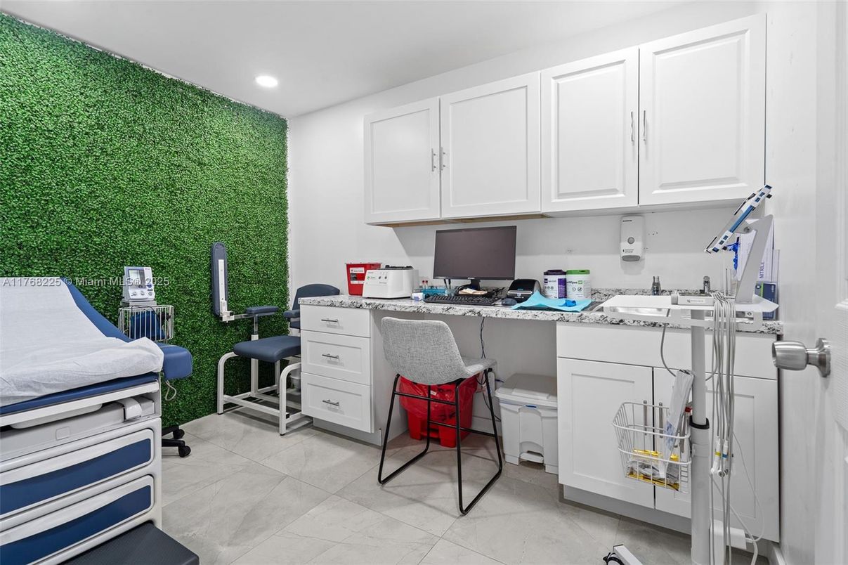 Home Office, Interior, Recessed Lighting