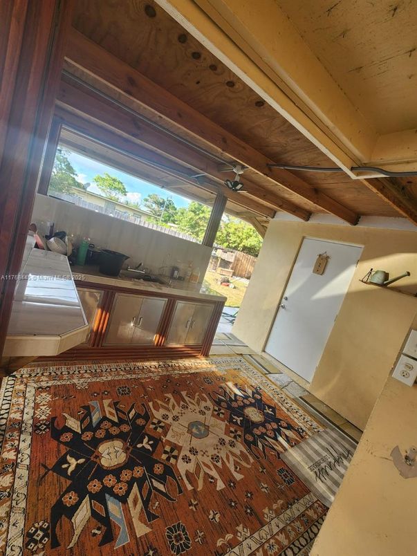 Interior, Wooden Beams