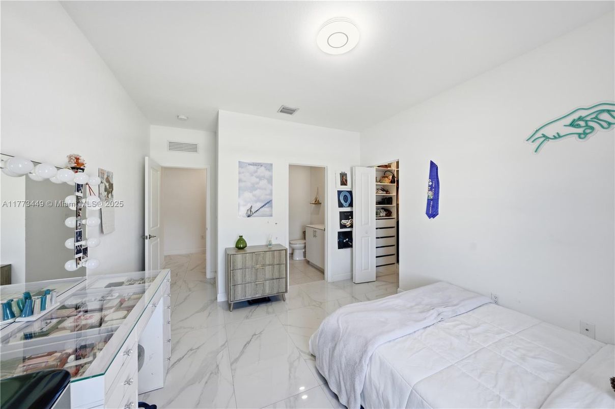 Bedroom, Interior, Marble