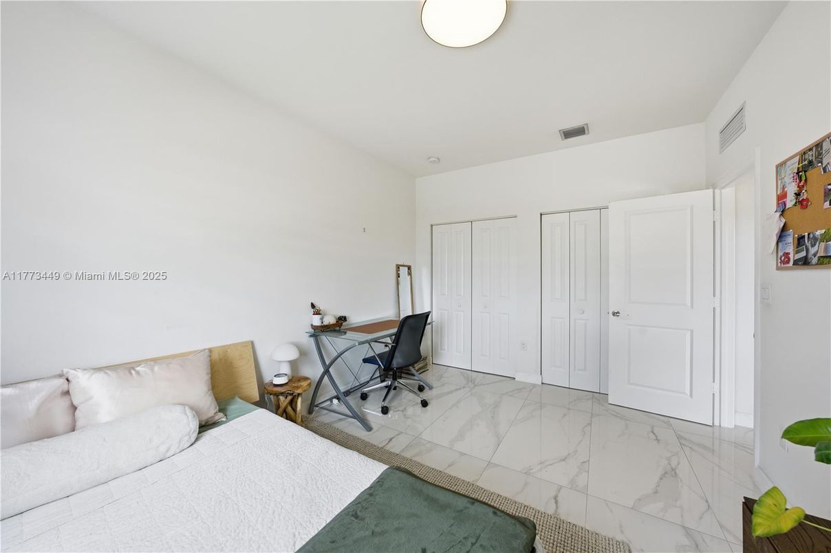 Bedroom, Home Office, Interior, Marble