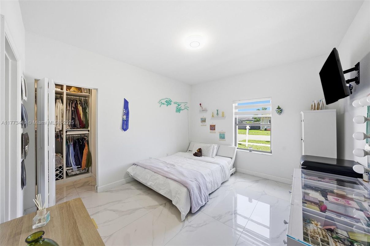 Bedroom, Interior, Marble