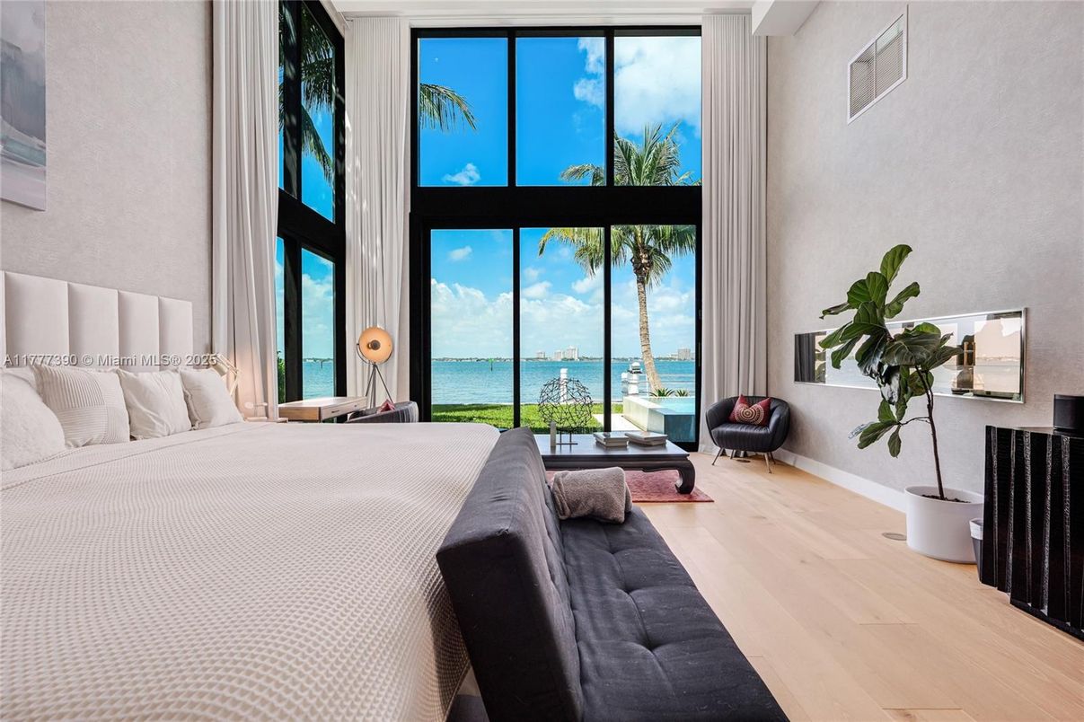 Bedroom, Interior, Water, Wood Texture Flooring