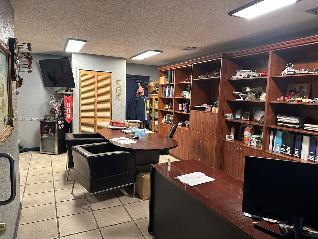 Home Office, Interior, Recessed Lighting