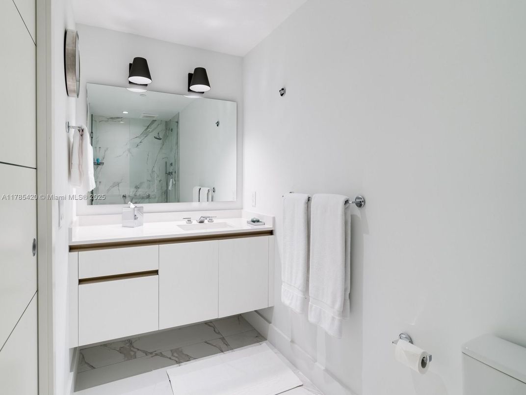 Bathroom, Dual Sink Vanities, Interior, Marble, Marble Walls