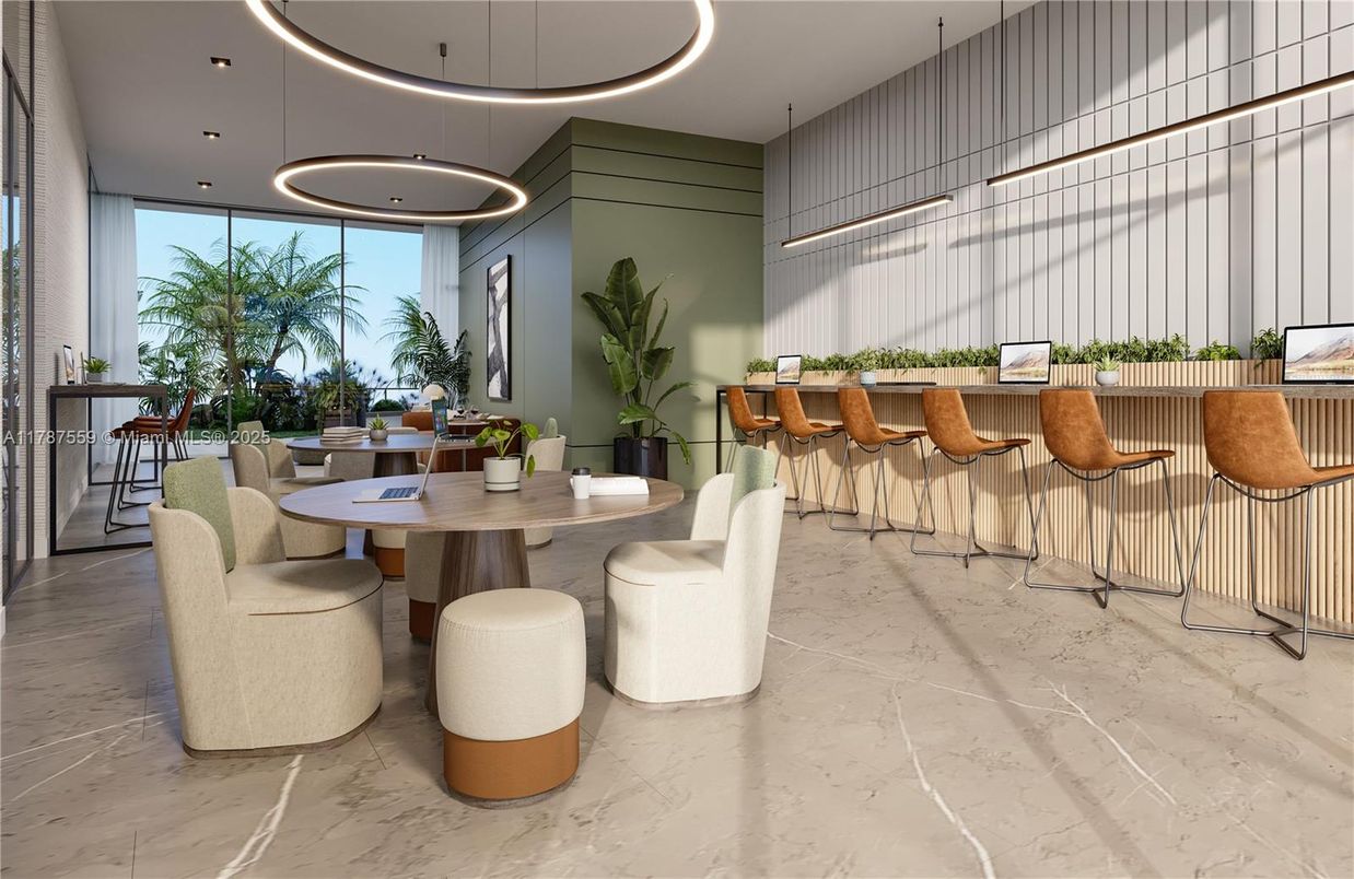 Dining room, Interior, Marble, Pendant Lights, Recessed Lighting