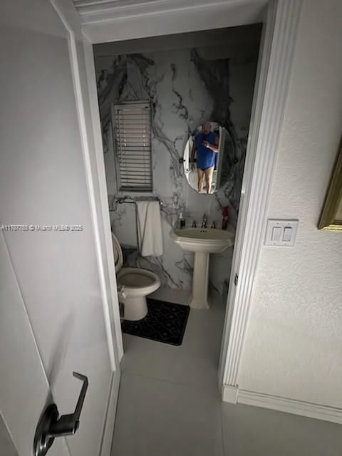 Bathroom, Interior, Marble Walls