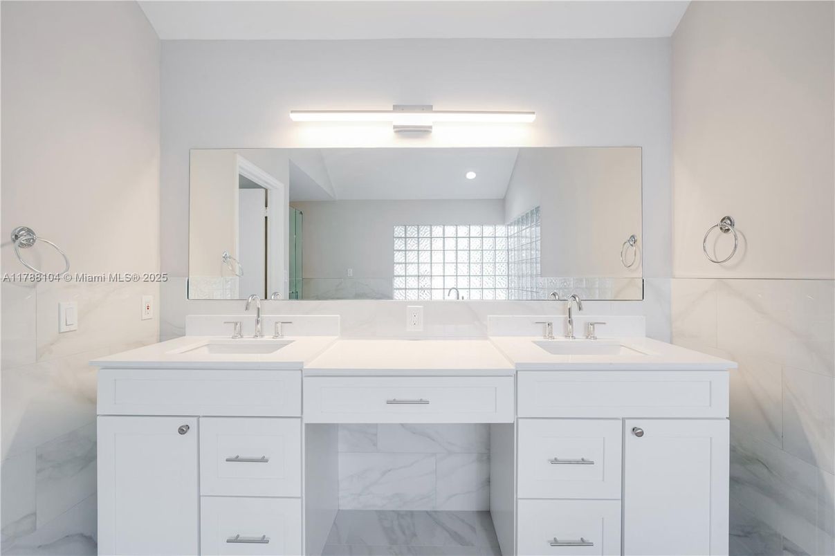 Bathroom, Dual Sink Vanities, Interior, Marble
