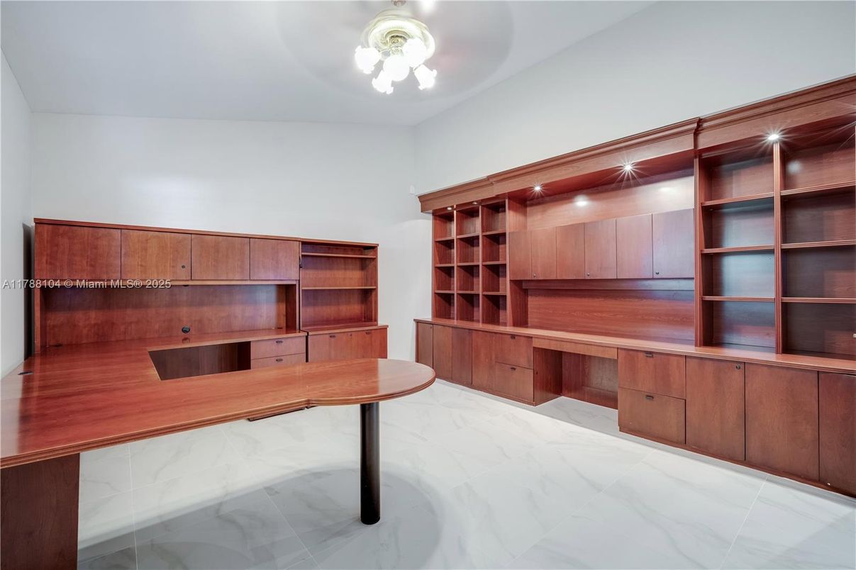 Home Office, Interior, Marble