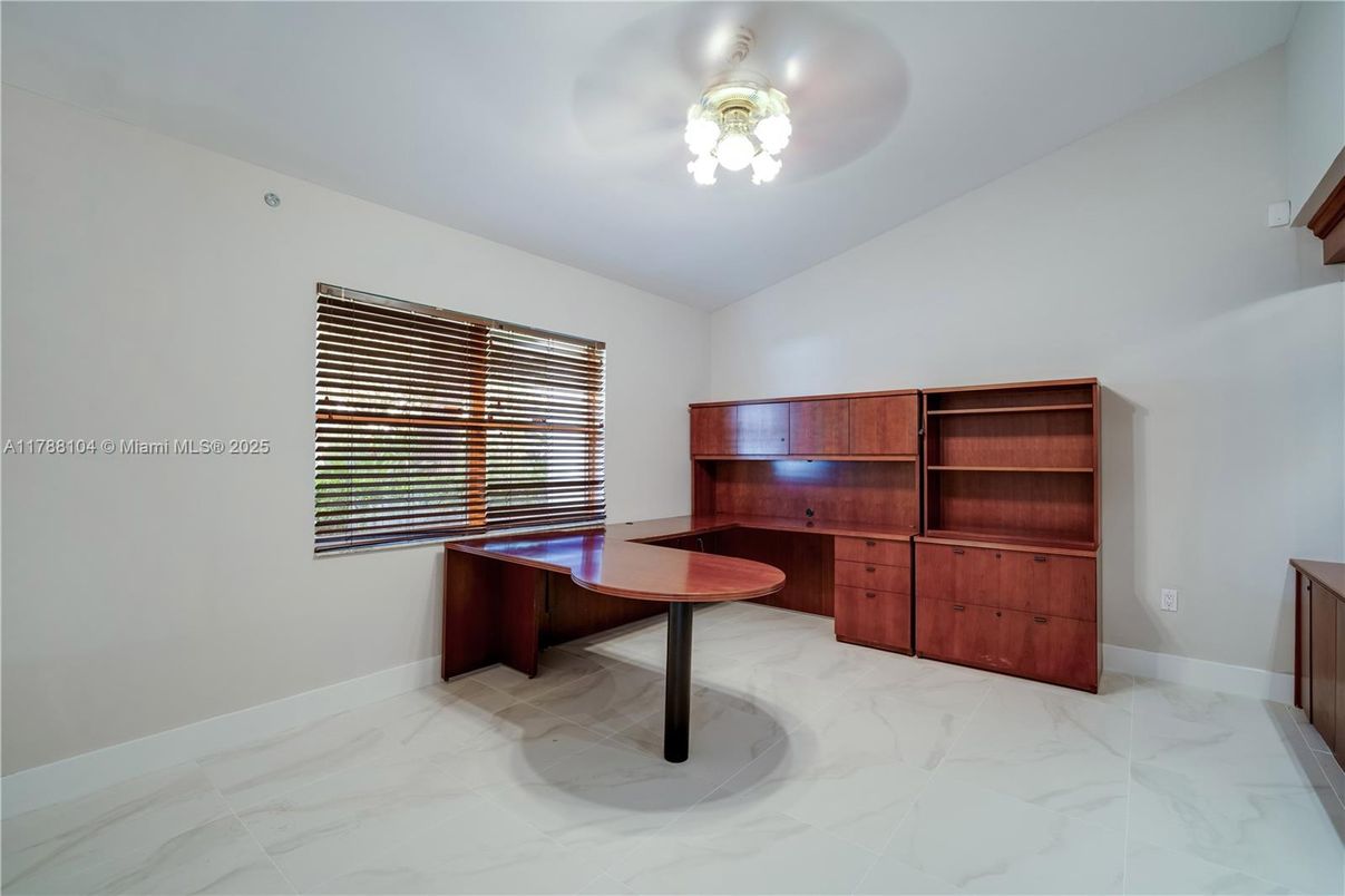 Home Office, Interior, Marble