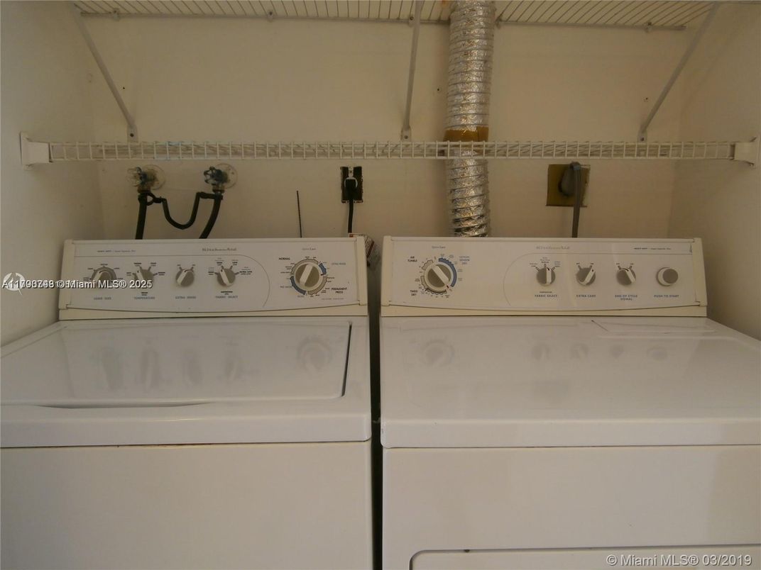 Interior, Utility Closets, Washer