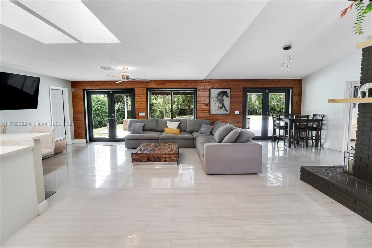 Dining room, Fireplace, Interior, Living room