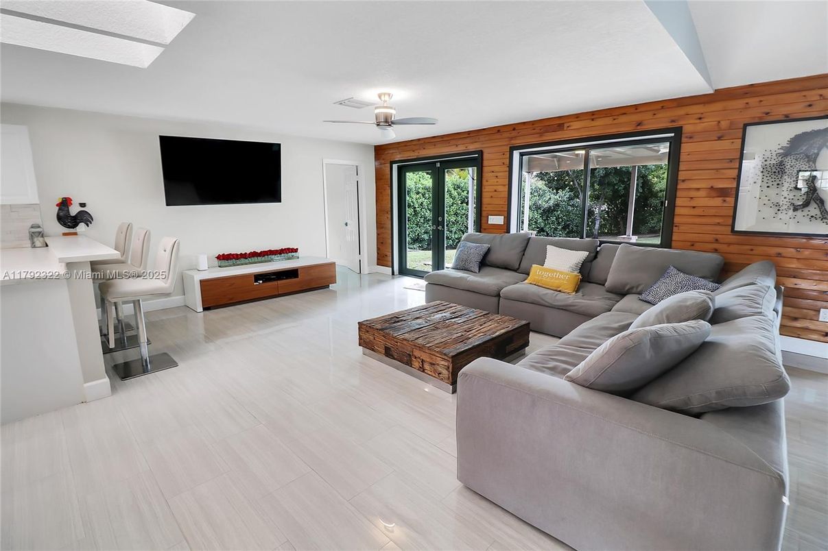 Interior, Living room, Wood Texture Flooring, Wooden Walls