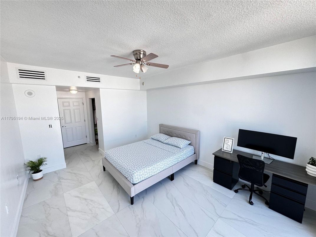 Bedroom, Home Office, Interior, Marble