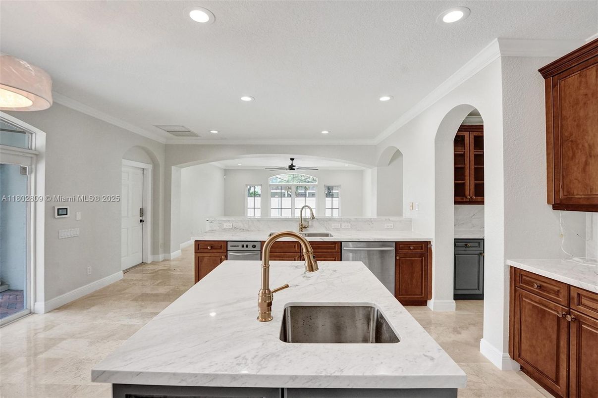 Interior, Kitchen, Recessed Lighting